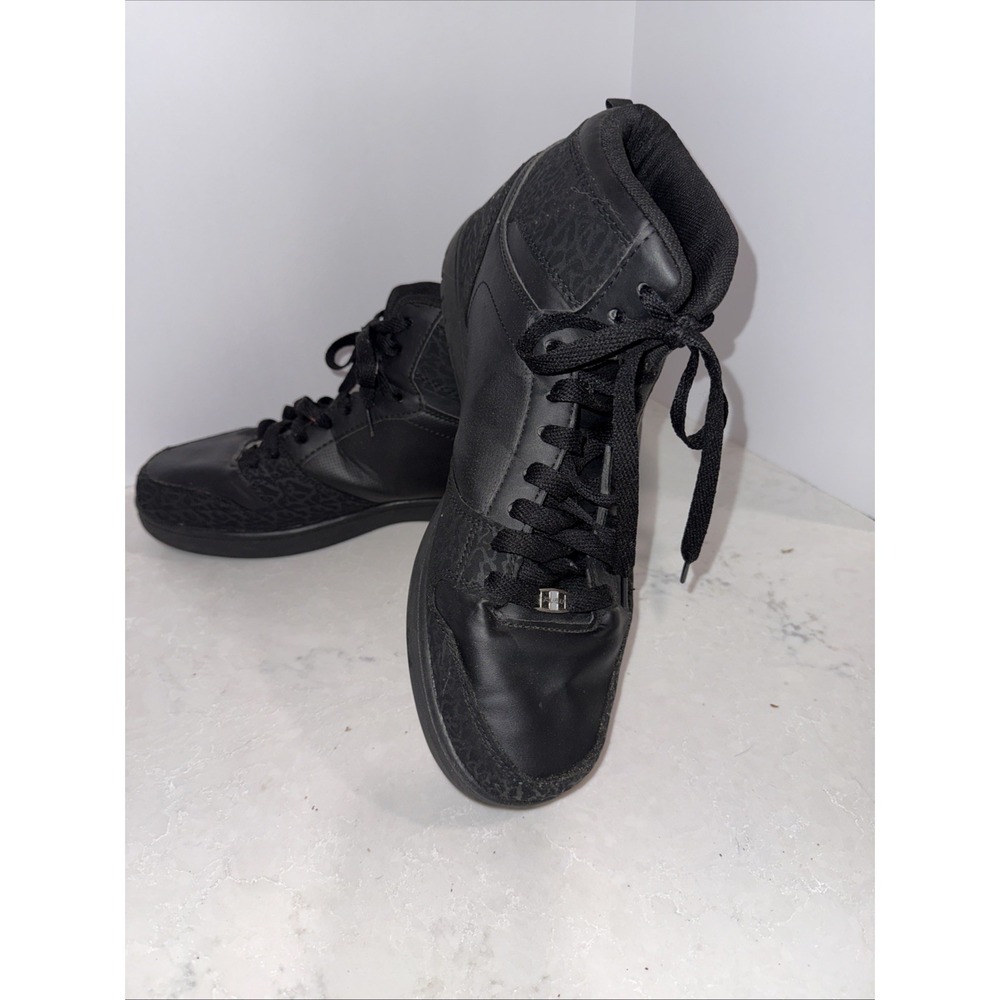 FUBU Shoes Mens 13 Black Knight Basketball High Top‎ Lace Up